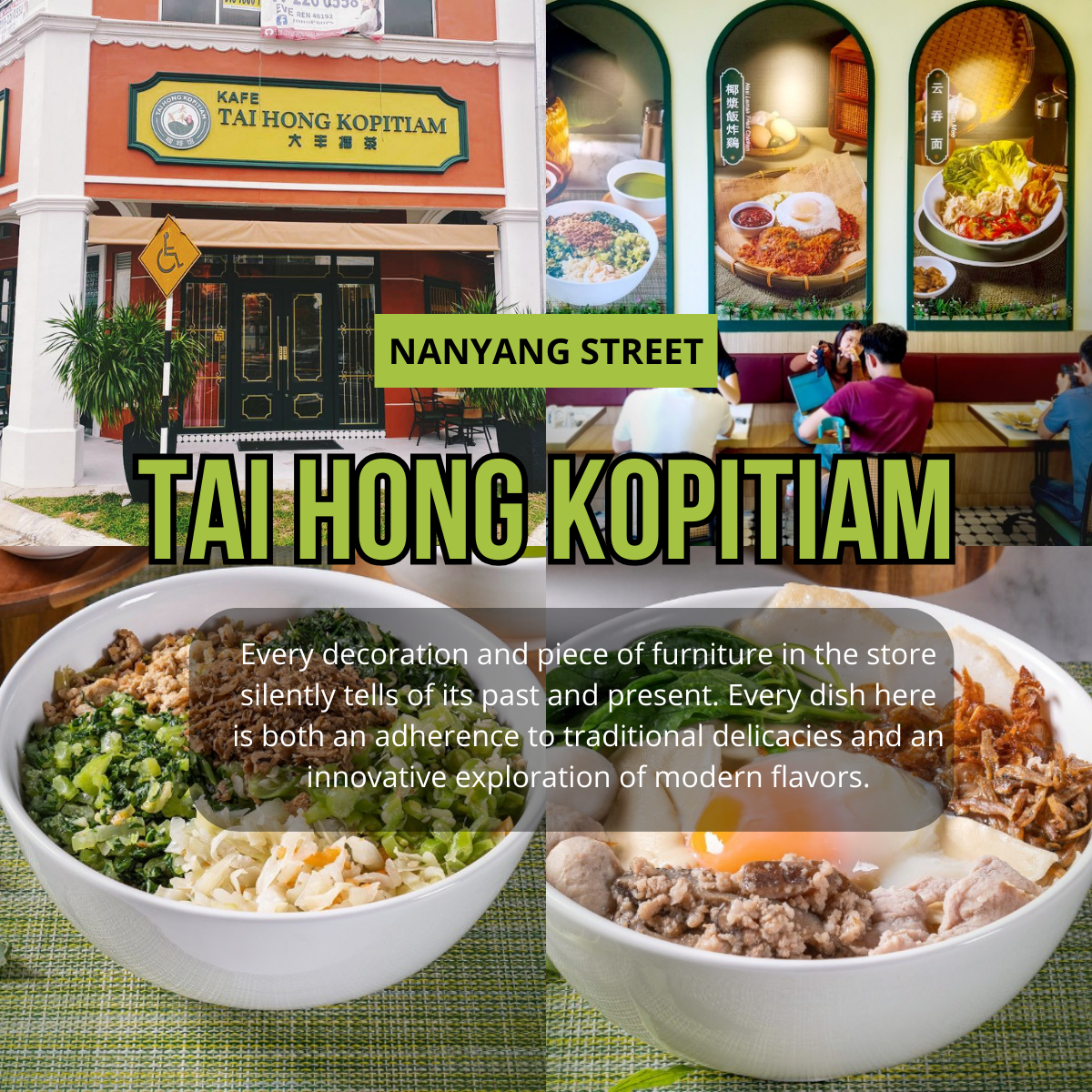 Tai Hong Kopitiam: Top Hakka Leicha only in Nanyang Street