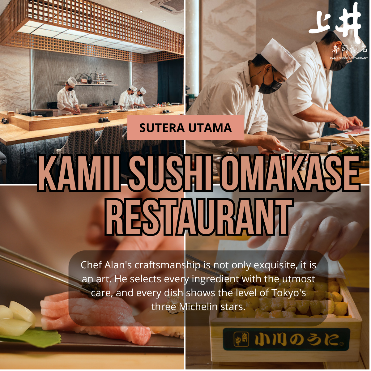 Kamii Sushi Omakase: A Symphony of Authentic Japanese Flavors in Skudai